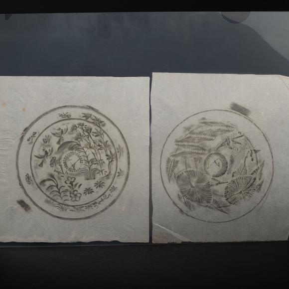 千峰會(huì)銅鏡拓片五十點(diǎn)