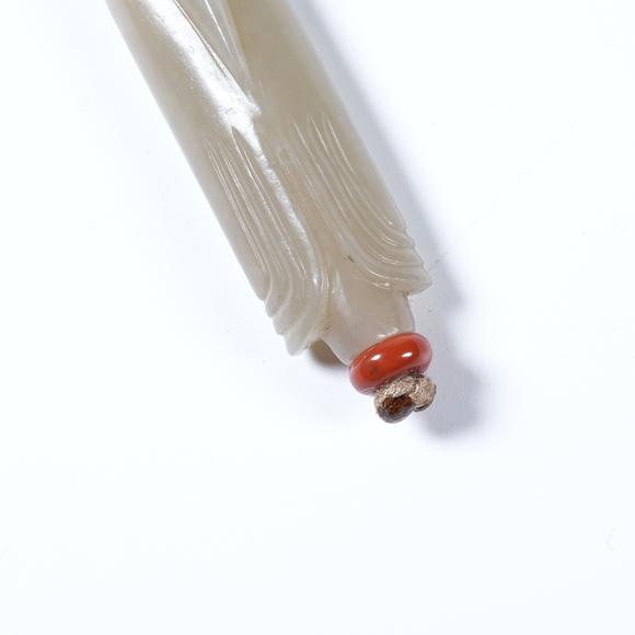 弘楊株式會社高古玉翁仲掛飾