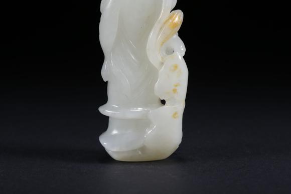 弘楊株式會(huì)社和田玉雕佛立像