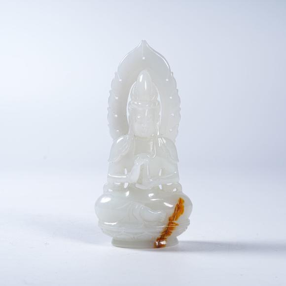 弘楊株式會(huì)社和田白玉觀音坐像