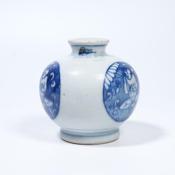 弘楊株式會社青花持蓮?fù)有」? style=