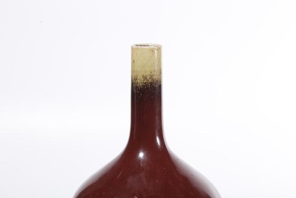 弘楊株式會社紅釉長頸瓶