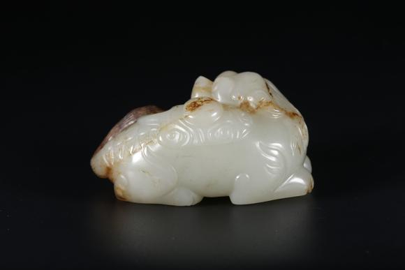 弘楊株式會(huì)社和田玉雕獸形擺件