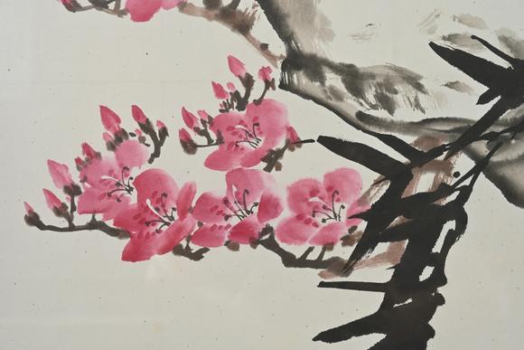 三杉美術(shù)金鴻鈞 花卉蝴蝶