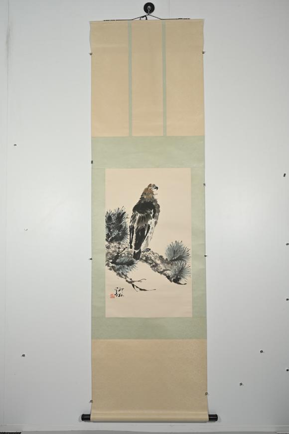三杉美術蕭朗 松鷹圖