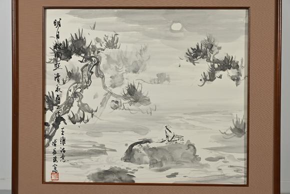 三杉美術(shù)傅益瑤 王維詩意圖