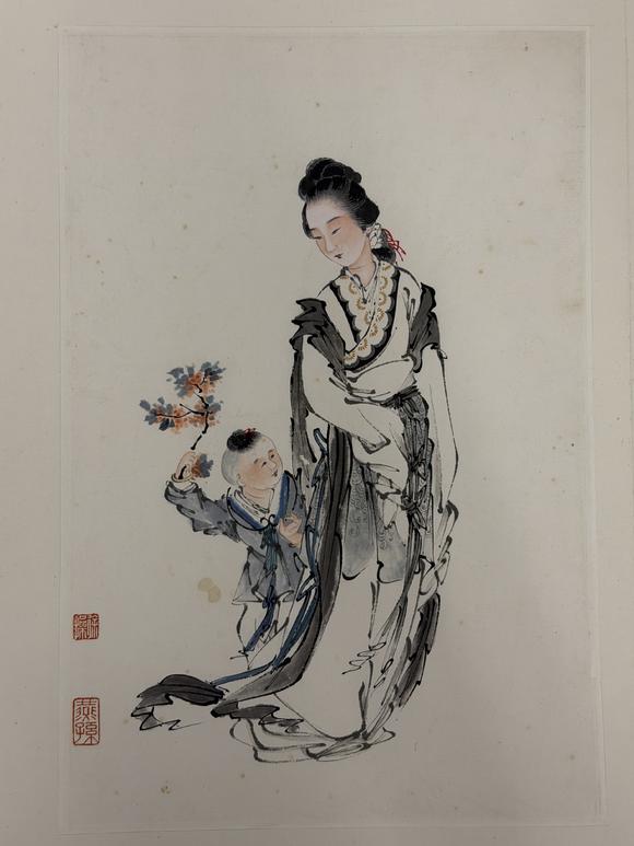 三杉美術(shù)徐操 仕女八幀