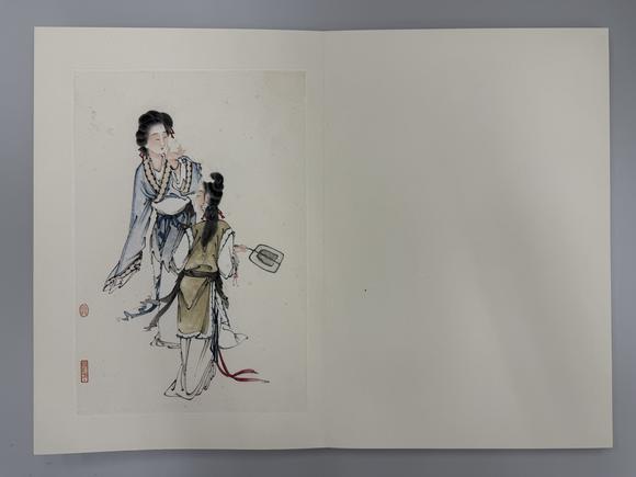 三杉美術(shù)徐操 仕女八幀