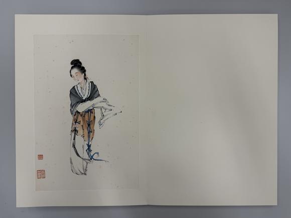三杉美術(shù)徐操 仕女八幀