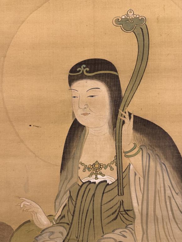 三杉美術(shù)探幽書(shū)木庵贊 文殊如意青獅圖