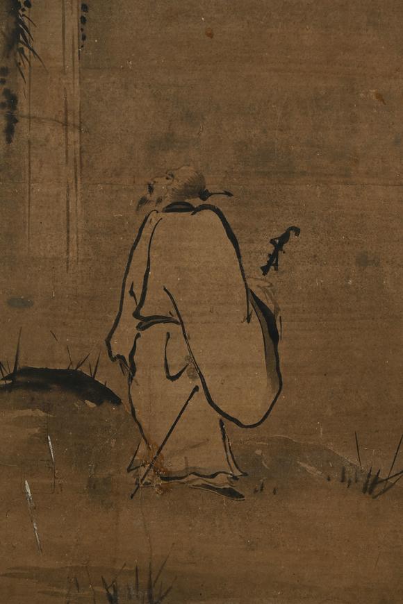 三杉美術(shù)佚名（明） 高士六景屏風(fēng)