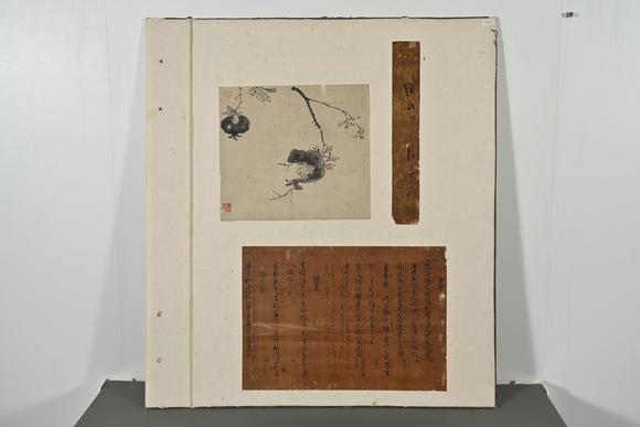 三杉美術(shù)馮子振、高士奇、一山一寧、萬本等 短冊(cè)七枚、行書小品39枚