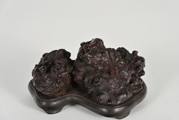 三杉美術(shù)清 奇木案頭山子