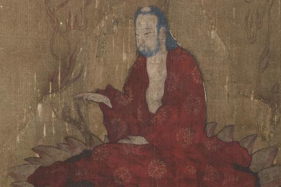 蘭亭古美術(shù)オークション李公麟 番王禮佛圖 手卷絹本設(shè)色