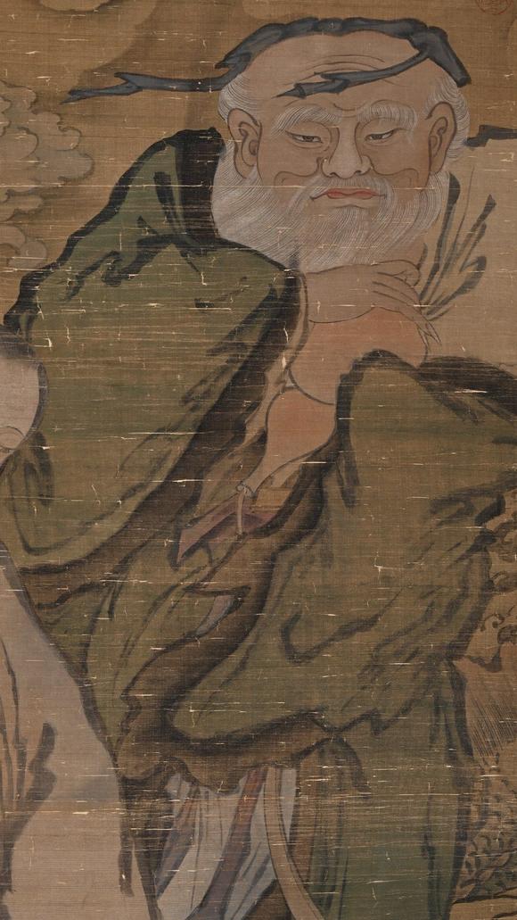 蘭亭古美術(shù)オークション唐伯虎 八仙四屏 立軸絹本設(shè)色