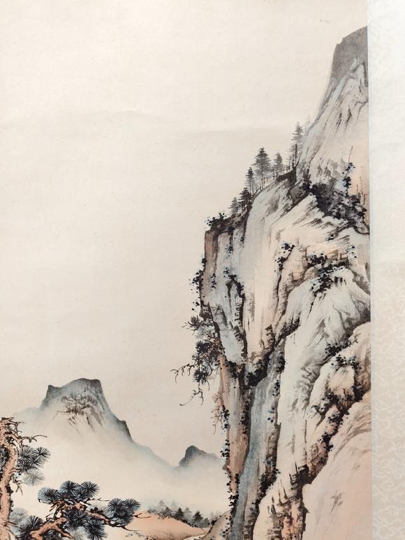 蘭亭古美術オークション陳少梅 高逸隱居圖 