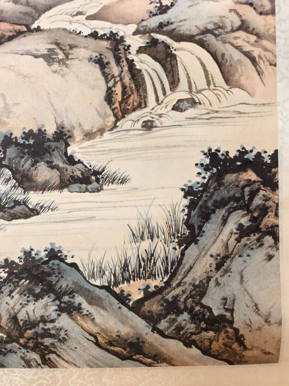 蘭亭古美術オークション陳少梅 高逸隱居圖 