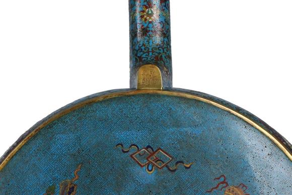 蘭亭古美術(shù)オークション清 銅景泰藍(lán)掐絲琺瑯阮
