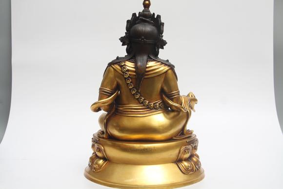 蘭亭古美術(shù)オークション明代 銅鎏金黃財(cái)神