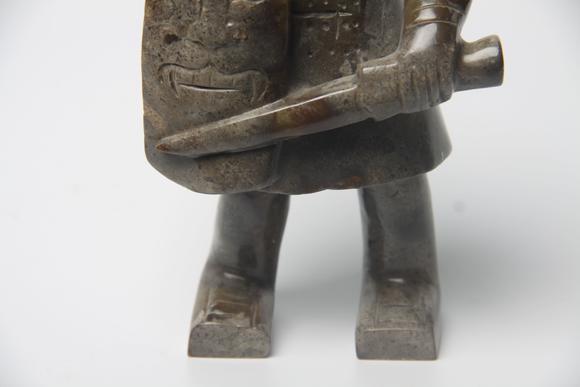 蘭亭古美術(shù)オークション秦  和闐玉兵俑