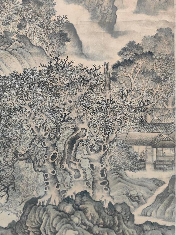 蘭亭古美術(shù)オークション陳枚 清 山水 