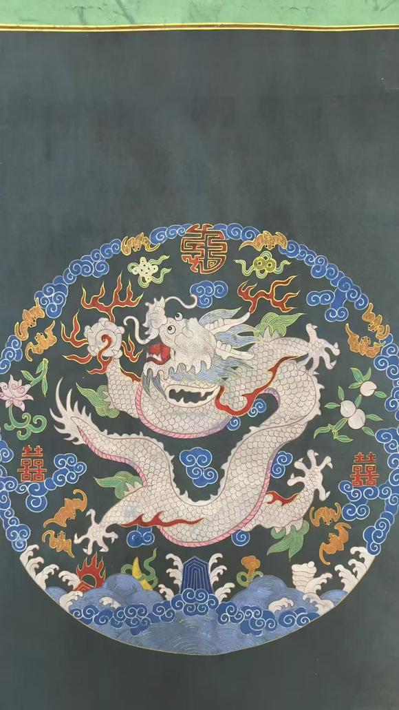 蘭亭古美術(shù)オークション郎世寧 蟠龍十條屏 立軸絹本設(shè)色