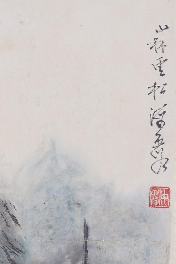 東洋國際何海霞 山水四屏