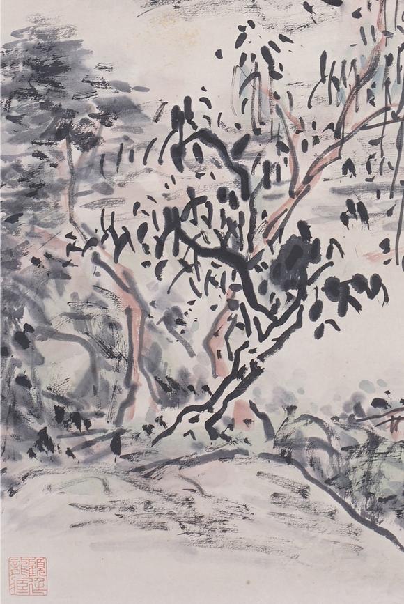 東洋國(guó)際黃賓虹 山水