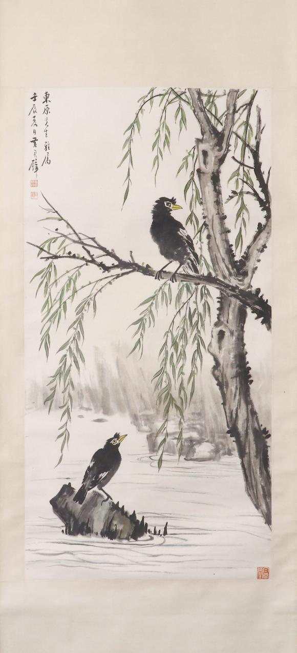 東京SAKURA拍賣（東京櫻花拍賣）黃君璧 花鳥