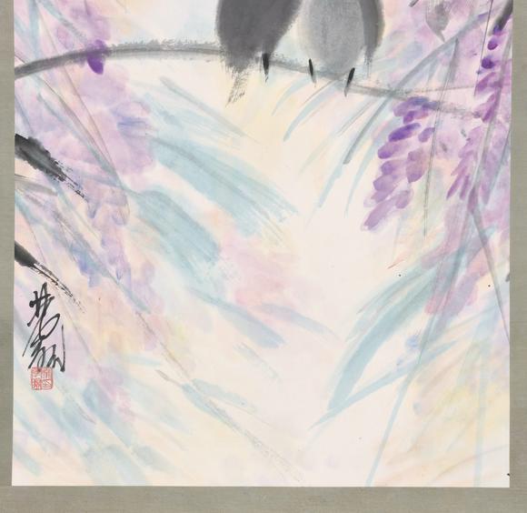 東京共成拍賣林風(fēng)眠 小鳥