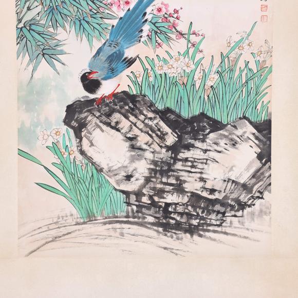 東京共成拍賣田世光 花鳥