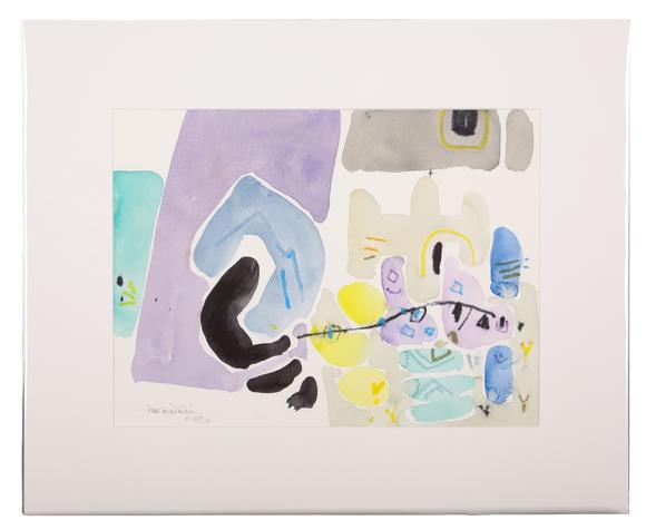Duke's Auctions Lot 507 *  PADRAIG MAC MIADHACHáIN (1929-2017) 'Afternoon in the Mountains, Canaries'
