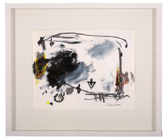 Duke's Auctions Lot 509 *  PADRAIG MAC MIADHACHáIN (1929-2017) 'Winter Storm'