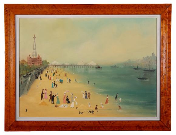 Duke's Auctions Lot 590 *  HELEN LAYFIELD BRADLEY MBE (1900-1979) 'We all went on a trip to New Brighton'