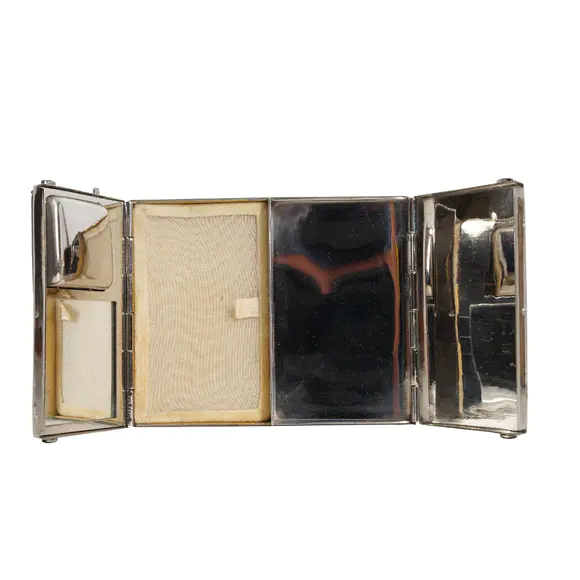 Chiswick AuctionsOtto Wehrle Art Deco compact with watch