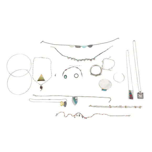 Chiswick AuctionsBrutalist, Modernist, Europe Collection of jewellery