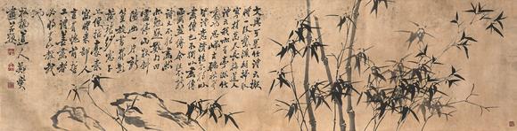 中鴻信鄭板橋（1693-1765） 竹石圖
