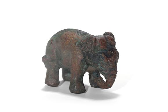 TrésOrs de ParisStatuette d’éléphant en bronze, 1–6 ap. J.-C.