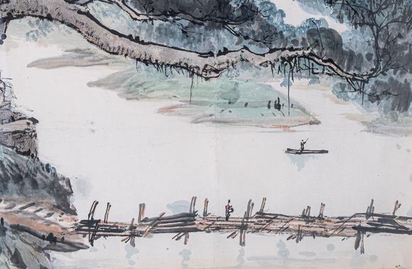 大阪國(guó)際劉益之 榕樹(shù)