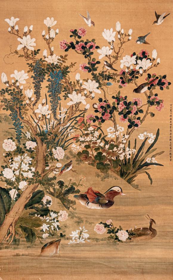 大阪國際殷自成 花鳥