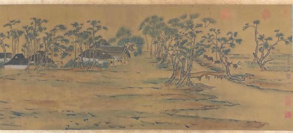東京蕓術(shù)張擇端 宋 清明上河圖長(zhǎng)卷 絹畫