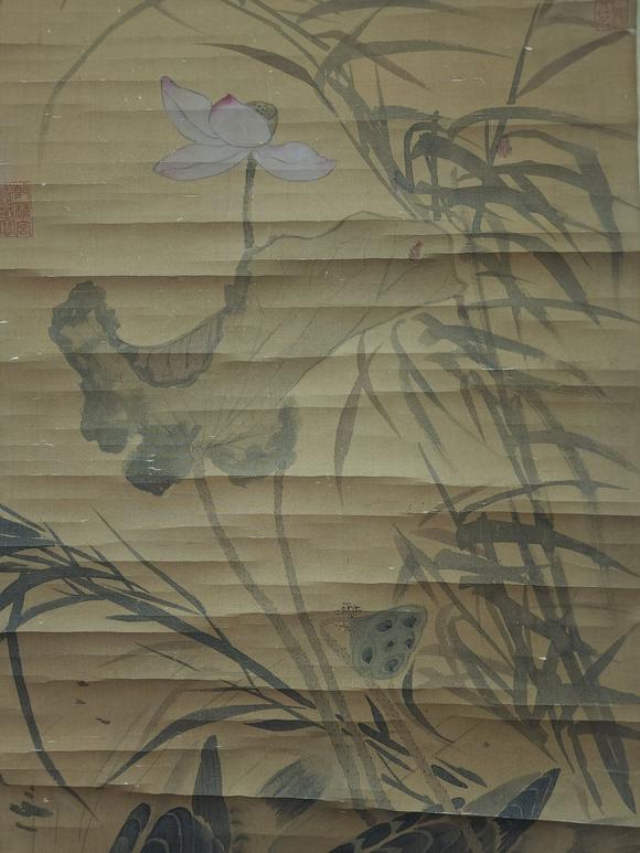 東京蕓術(shù)王若水 元 花鳥 絹本