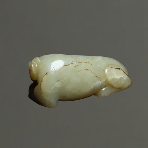 東京蕓術明以前 和田玉玉虎