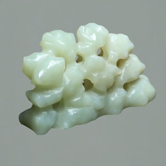 東京蕓術(shù)明以前 和田玉筆架