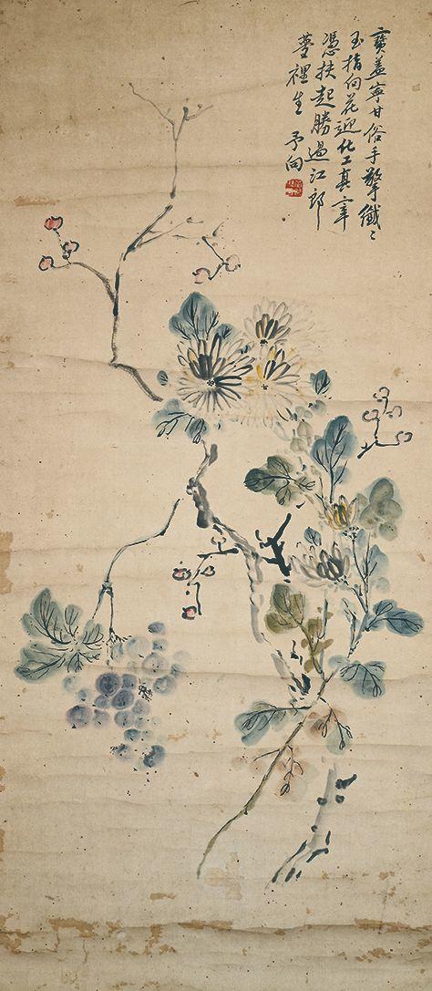 北京萬(wàn)歷黃賓虹 花卉