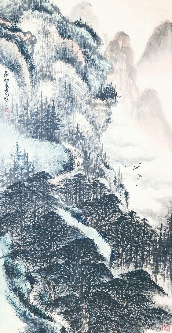 北京萬(wàn)歷黎雄才 山水