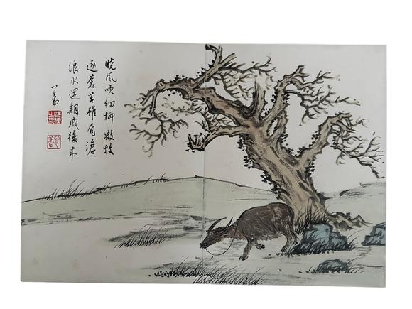 Castle AuctionA Chinese handpainting, Signed&Marked.