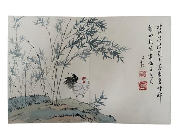 Castle AuctionA Chinese handpainting, Signed&Marked.