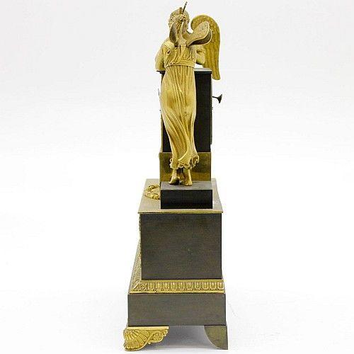 Castle AuctionEarly 19th century empire gilt bronze table clock