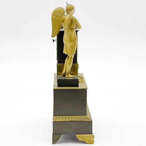 Castle AuctionEarly 19th century empire gilt bronze table clock
